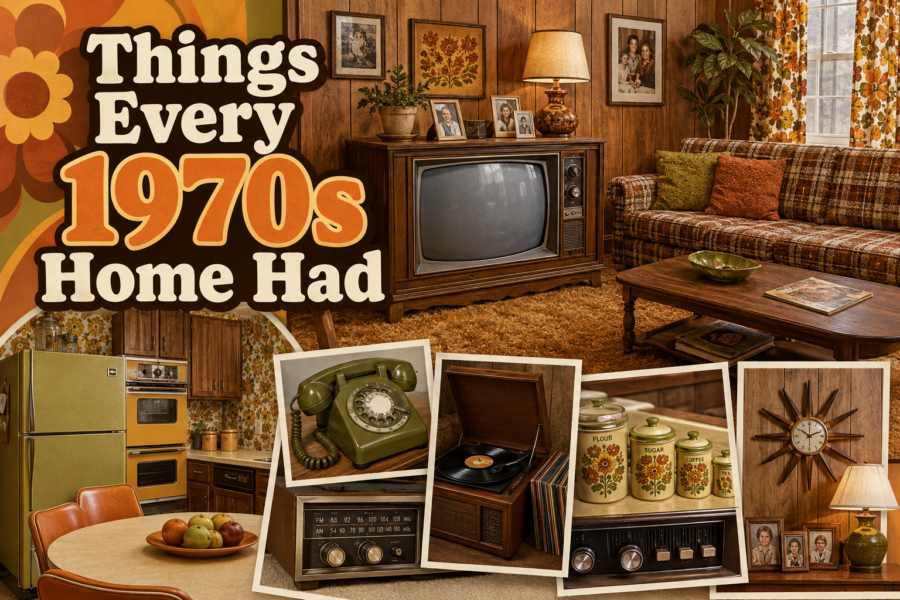 Things Every 1970s Home Had